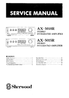 Sherwood AX-5010-R-Service-Manual